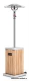 Plynový zahradní zářič COSY Wood 8 kW