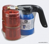 KEMPER Letlampa plynová KE2018SET Plast, bez piezo + 4 kartuše