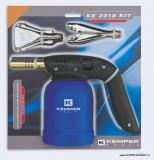 KEMPER Letlampa KE2018KIT Plast, s nástavci, bez piezo