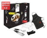 WEBER dárkový kufřík 2013 Roast Holder - America, rukavice, náčiní aj.
