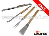 Grilovací náčiní - sada 3 ks, 38 cm, HOBY NEW, Lucifer