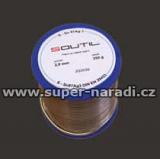 Pájka cínová S-Sn97Cu3, 3 mm, 250g, pájecí drát SOUTIL