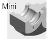 REMS lisovací čelisti Mini B