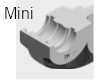 REMS lisovací čelisti Mini TH