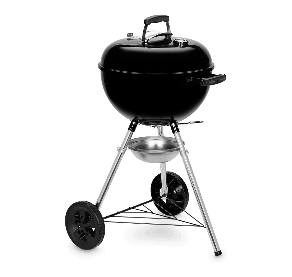 Weber Kettle E-4710, 47 cm, černý, gril na dřevěné uhlí 13101004