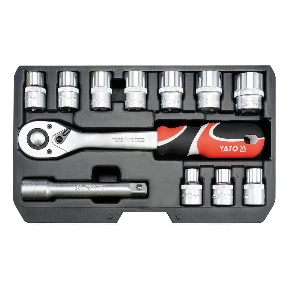 Gola sada 1/2" 19 ks Yato 38681