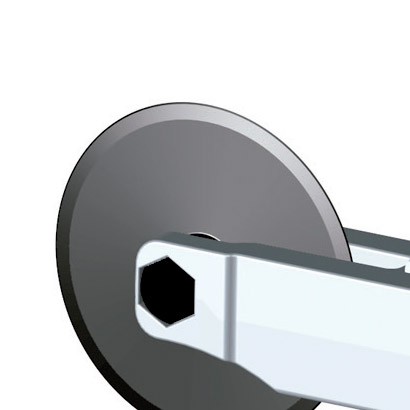 Řezák plastových trubek 2 - 5”, 50-127mm, 45x11mm, PPR, PVC, HDPE, Zenten 7477-5