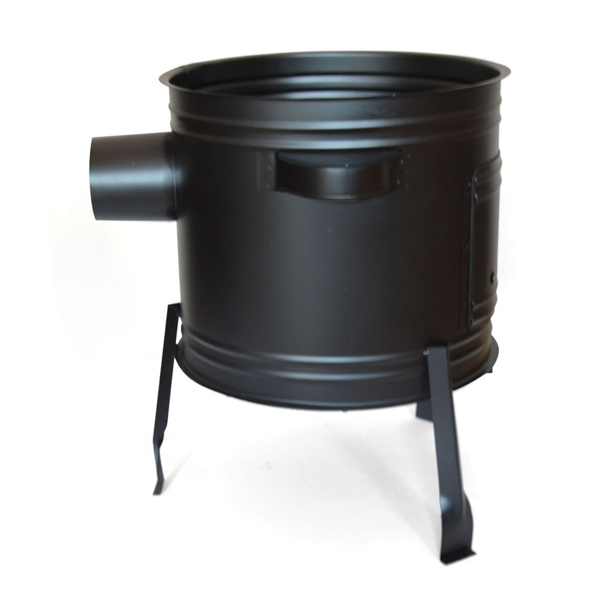 PLD Kotlina 45 cm pro kotlíky 30l, černá KZBC1 topeniště s komínkem