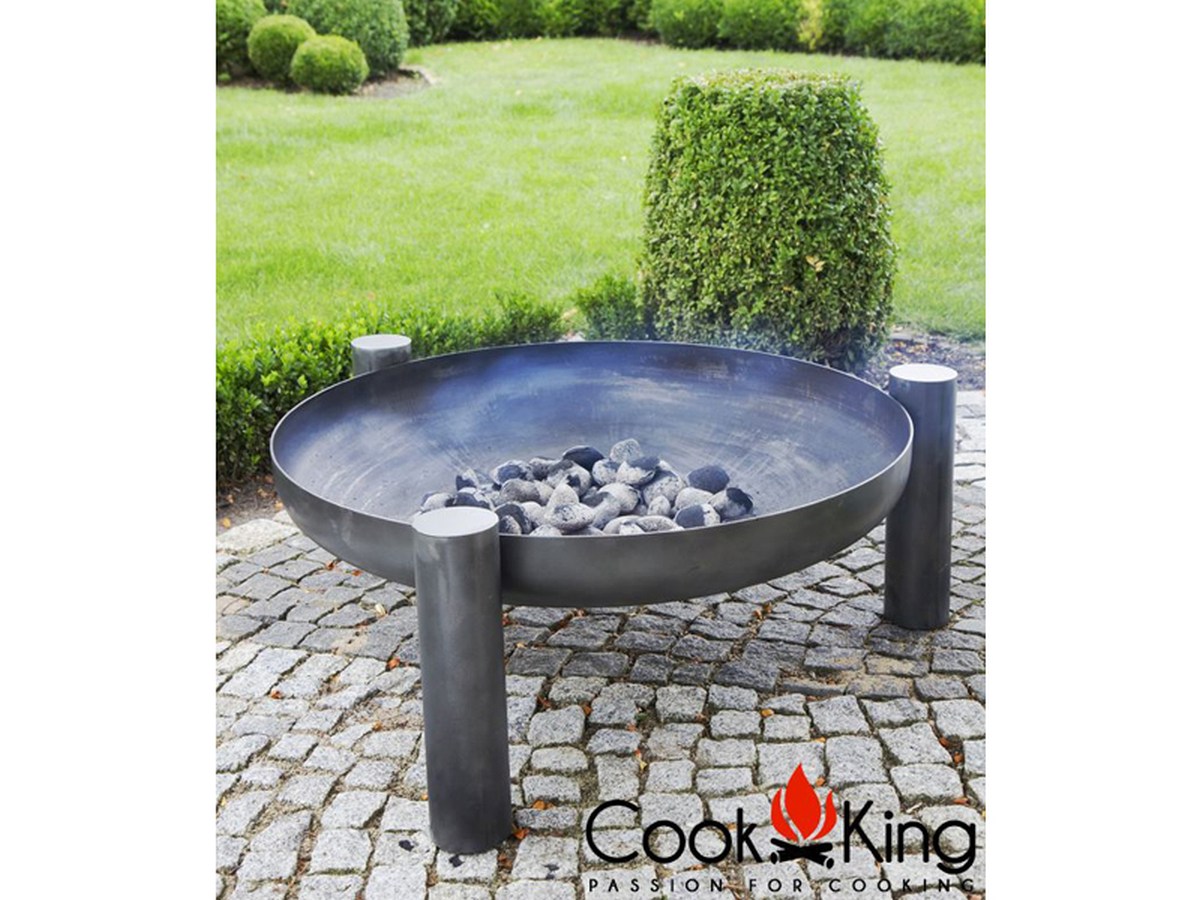 Cook King Zahradní ohniště Palma 80 cm, 2 mm ocel, 111235