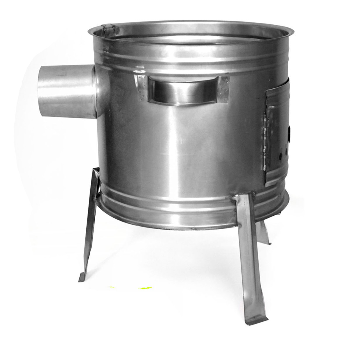 PLD Kotlina 45 cm pro kotlíky 30l, Inox KZBINOX s komínkem, nerezová