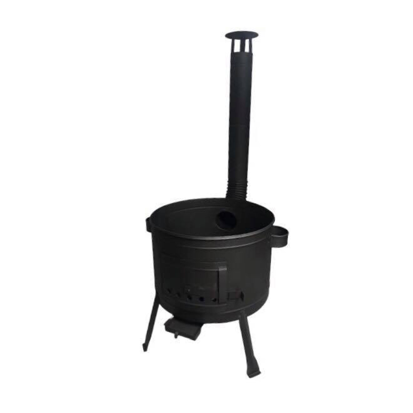 PLD Kotlina 45 cm pro kotlíky 30l, Thermo, černá KZBC13 topeniště s komínkem