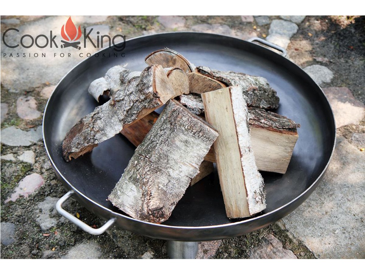 Cook King Zahradní ohniště Bali 100 cm, černá ocel, 111242