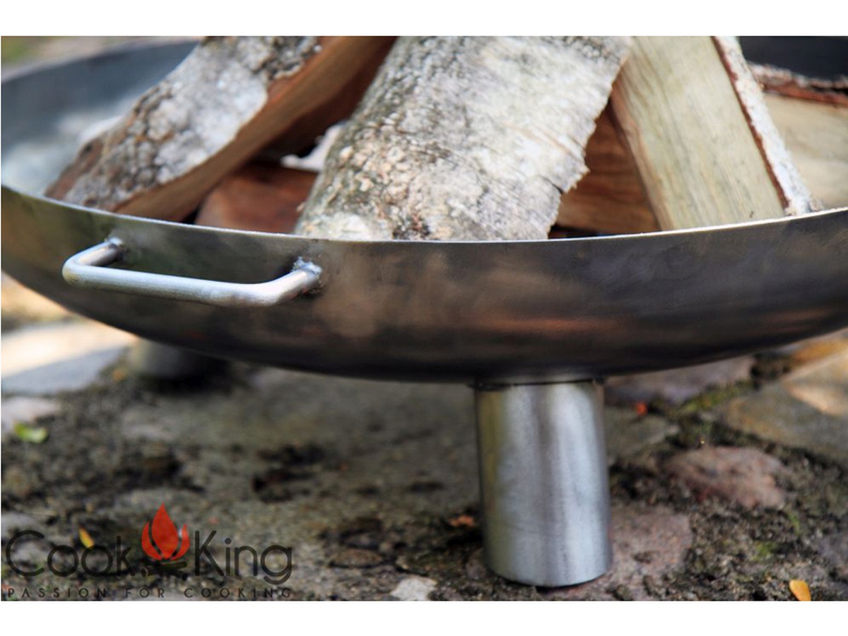 Cook King Zahradní ohniště Bali 100 cm, černá ocel, 111242