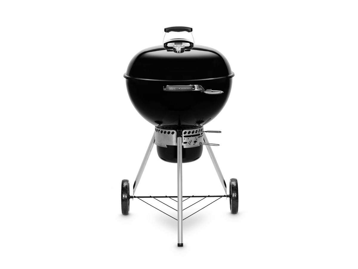 Weber SET Gril + rožeň Master-Touch GBS E-5750 na dřevěné uhlí + špíz 230V 7494