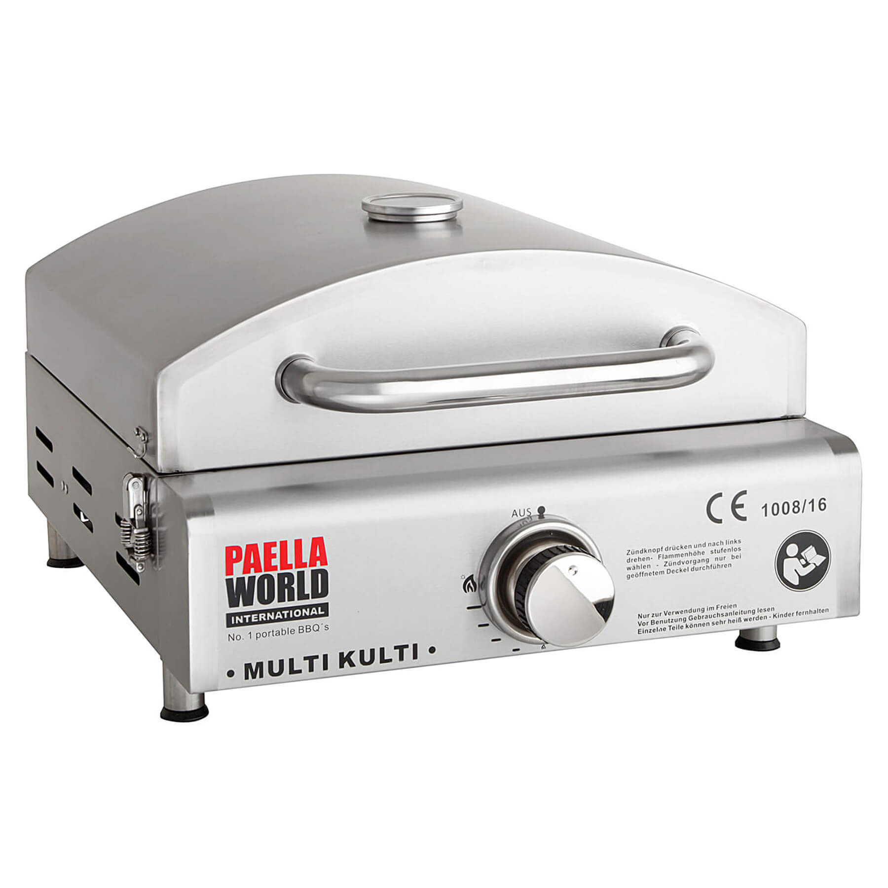 Plynový gril Multi-Kulti 3,8 kW s termopojistkou PWI 201101, 42x51x25cm All'Grill