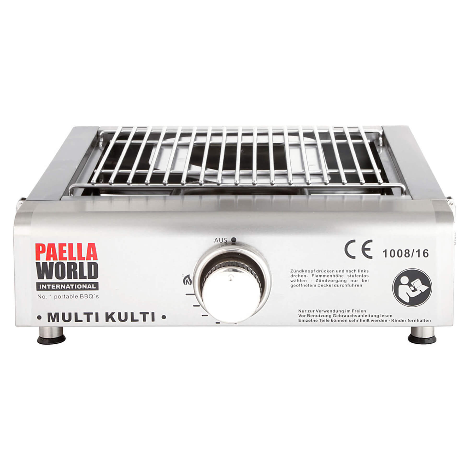 Plynový gril Multi-Kulti 3,8 kW s termopojistkou PWI 201101, 42x51x25cm All'Grill