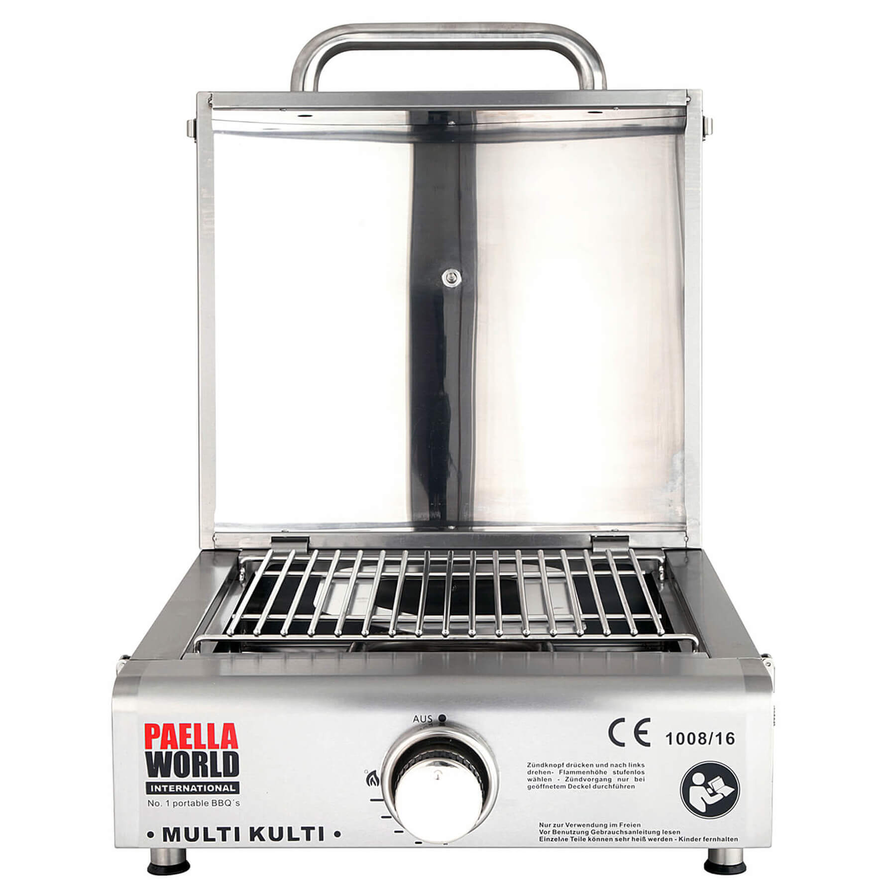 Plynový gril Multi-Kulti 3,8 kW s termopojistkou PWI 201101, 42x51x25cm All'Grill