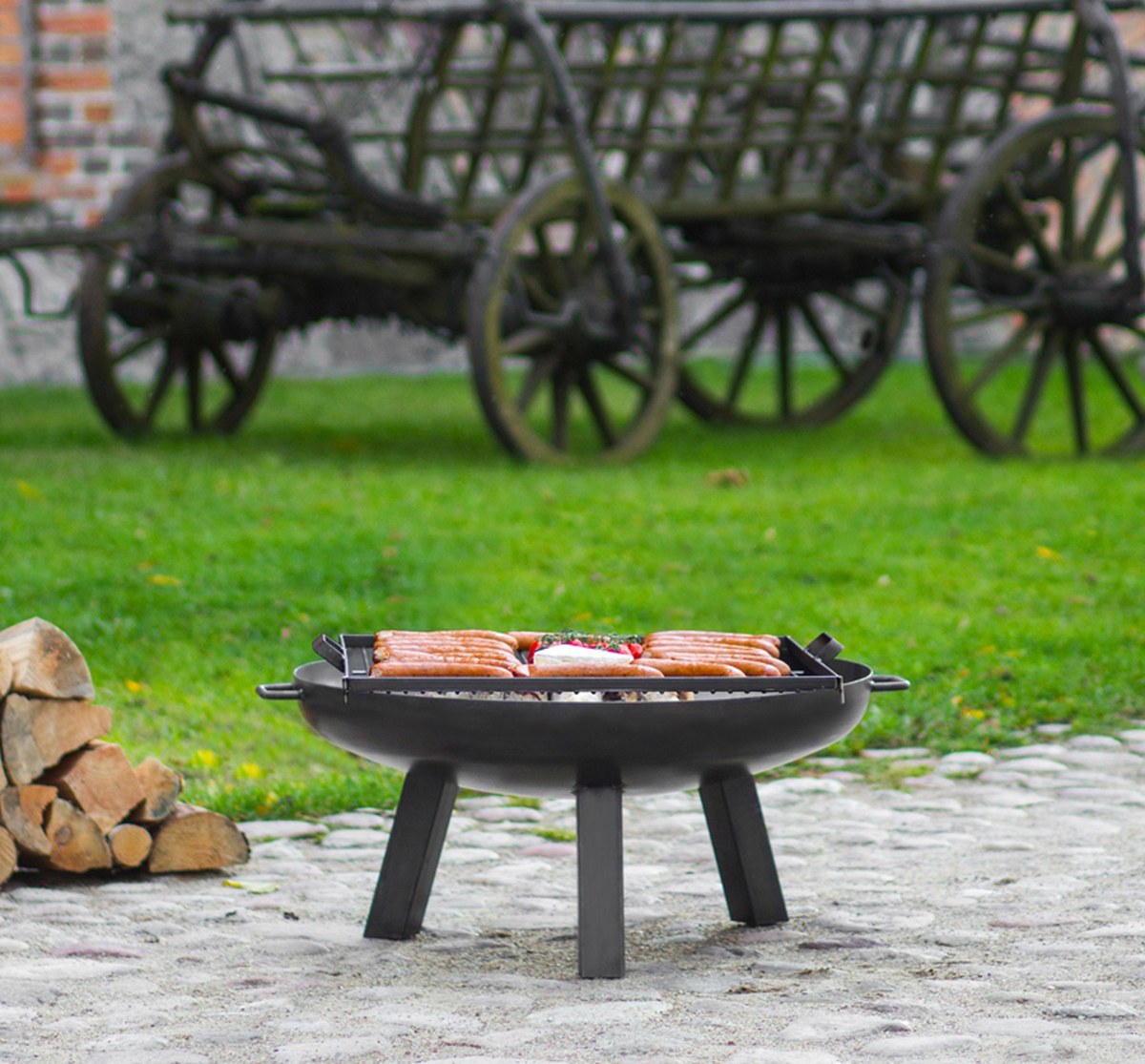 Cook King Zahradní ohniště POLO 60 cm na vysokých nožkách 111256