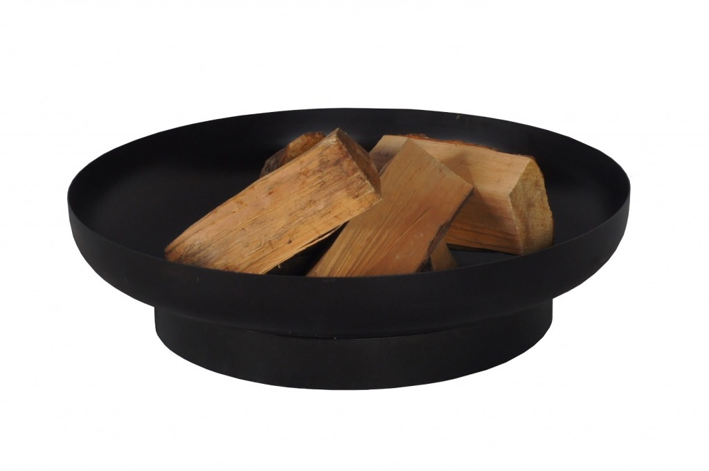FCOOK Zahradní ohniště Base 60cm Pan1 kruhové - černé, lakované E00114 kovové