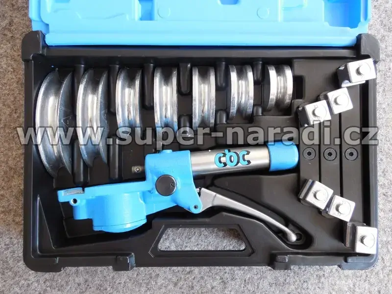 CBC OB 85S Hydraulická ohýbačka 10-22 mm, 5 segmentů, ruční 9050200-5