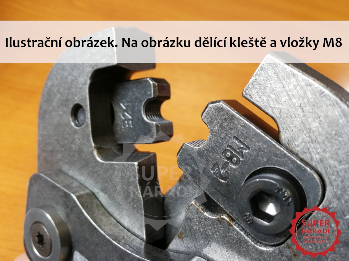 REMS dělící vložky M 8, pár 571896 do dělících kleští