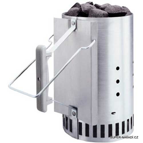 Weber Zapalovací set Rapid Fire, komín, 2kg nových briket, podpalovač, 17631