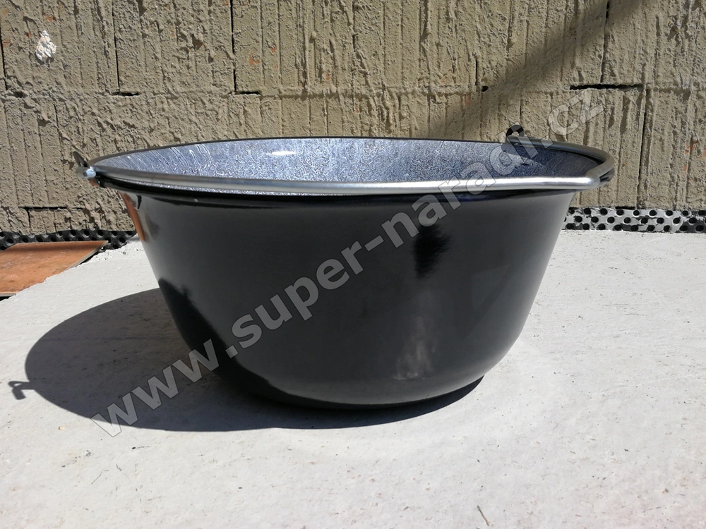 MH Kotlík 30 l smaltovaný / 54 cm s uchem LBS maďarský nad ohniště
