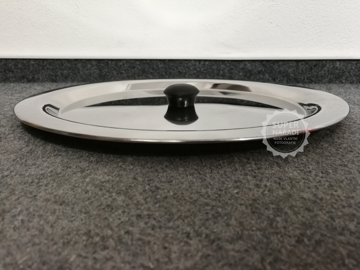 Poklice na kotlík 10l 370mm Inox, antikor poklička LBS, SL254478XX