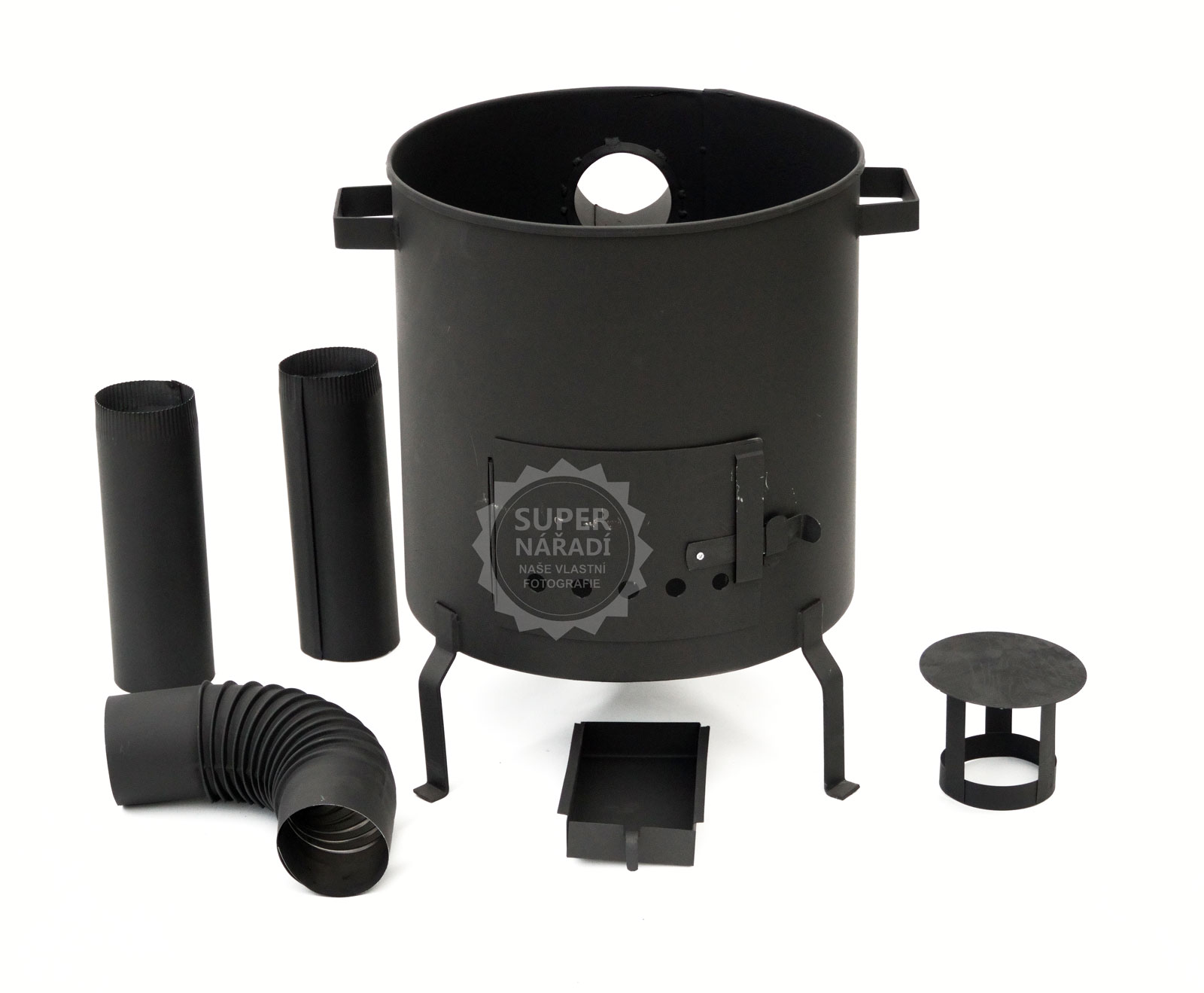 PLD Kotlina Ø 45 cm Termo KTMXL zesílená 1,5 mm + komínek, pro kotlíky 22-32l