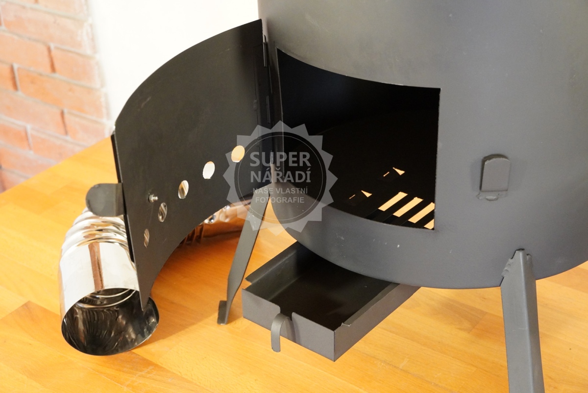 PLD Kotlina 42 cm/1mm pro kotlíky 20-25l Thermo KTNEW-42 topeniště s nerezovým komínkem