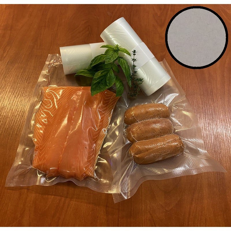 Vakuovací sáčky 40x40 cm, 80 mi, 500 ks hladké M+S do komorové vakuovačky