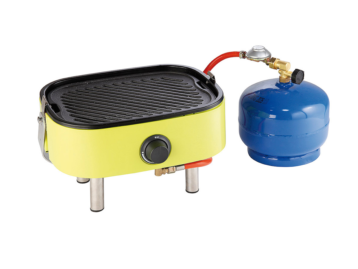 Meva gril Piknik GP18002, plynový 2,5 kW přenosný - nerezový