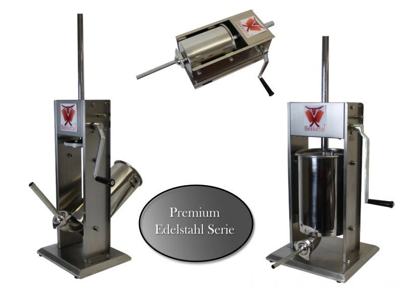 Plnička klobás, jitrnic BT05, 5 litrů, vertikální, Inox Beeketal