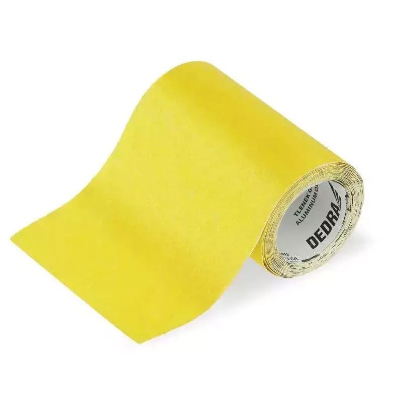 Dedra Brusný papír 3m x 115mm, gr. 60, role F70RP060 smirkový - žlutý