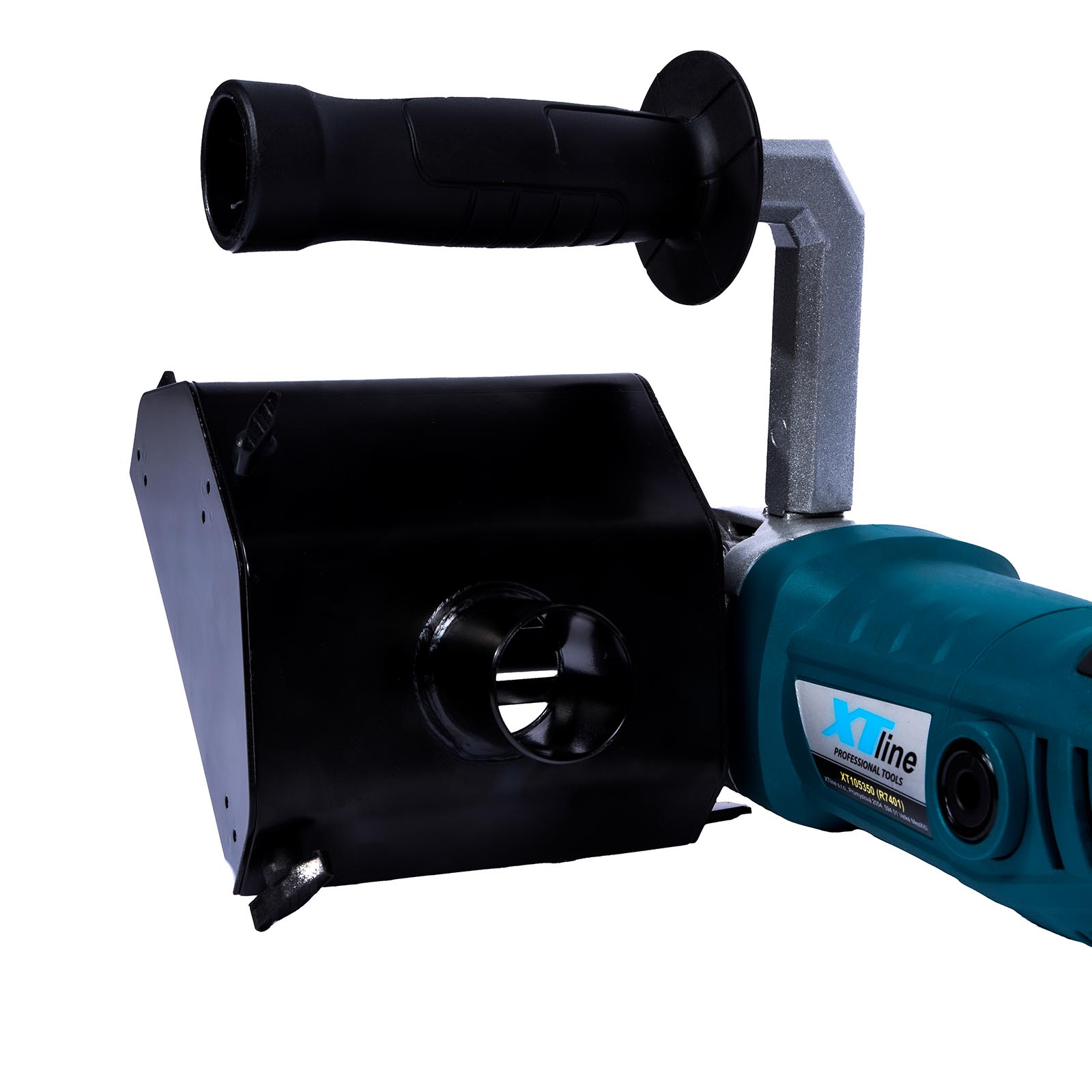 XTLINE Satinační válcová bruska 1300W XT105350K + ocelový kartáč válec 120x100x0,3 mm