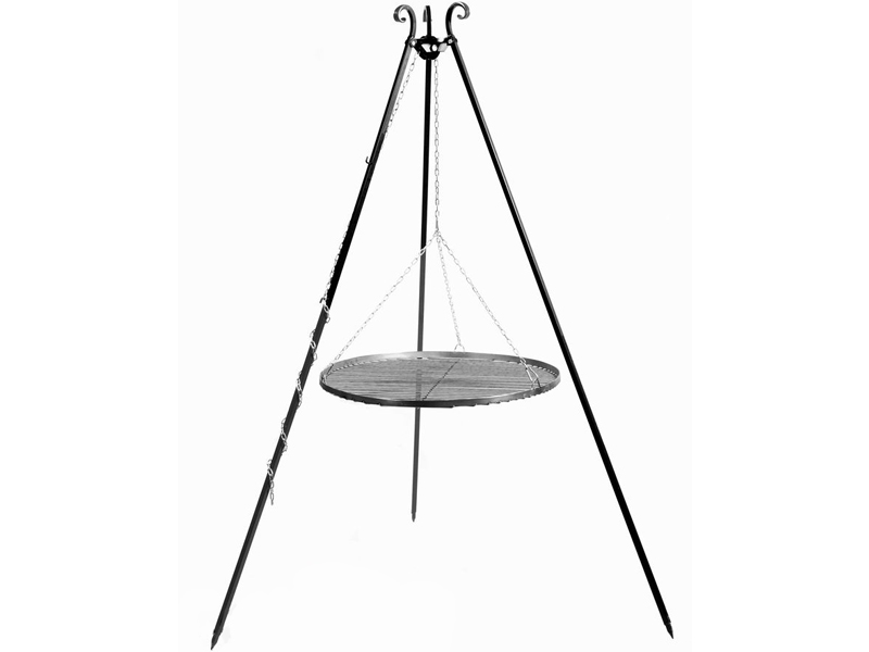 Cook King Trojnožka s grilovacím roštem 60 cm, výška 180 cm, 111221