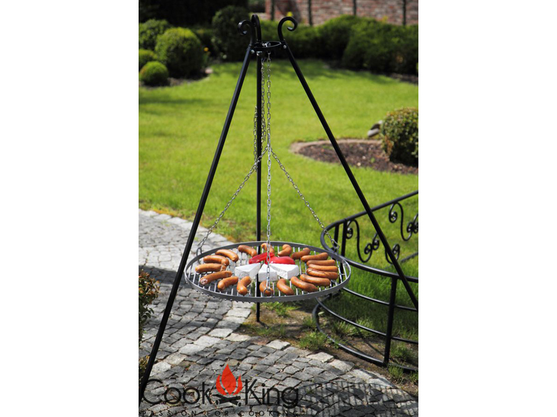 Cook King Trojnožka s grilovacím roštem 60 cm, výška 180 cm, 111221