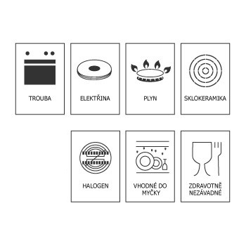 Mega - nízký nerezový kastrol 45 cm, 30 l, Korkmaz A1949