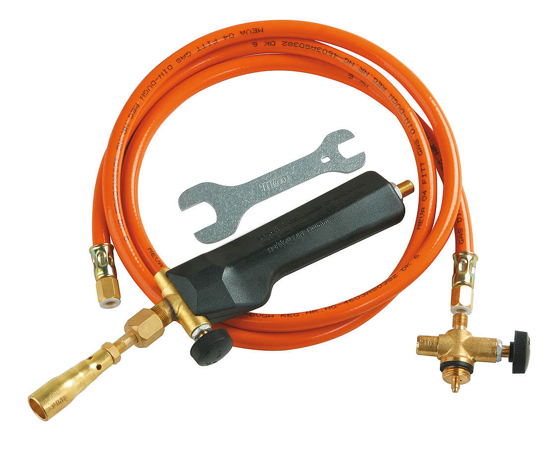 MEVA Pájecí souprava hořák, prům. 18mm, 1,2 kW na 2 Kg PB láhev 2197
