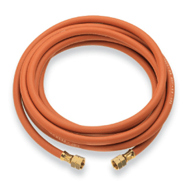 Plynová hadice 2x G3/8"L, délka 10 m, s koncovkami Meva 4574A