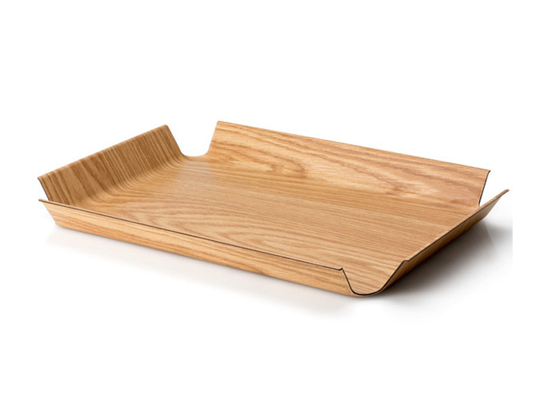 Continenta Protiskluzový servírovací podnos 41cm, přírodní, C2922