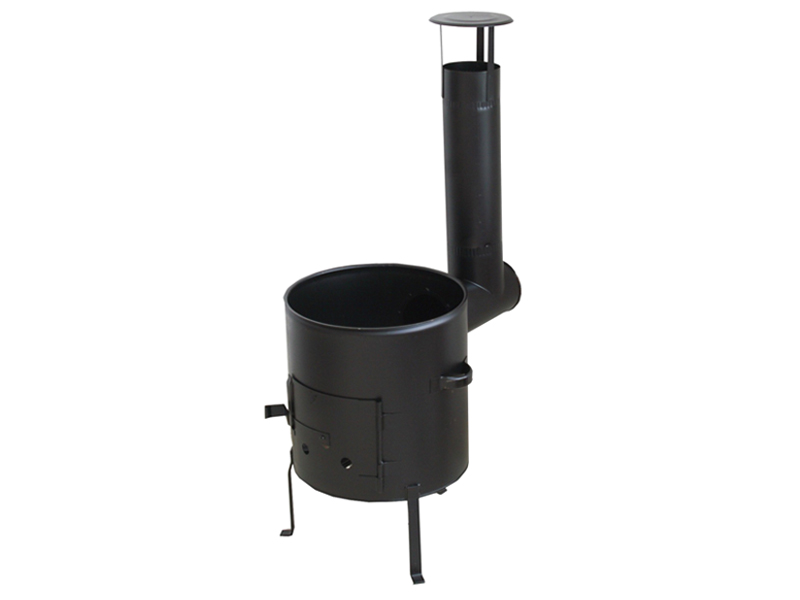 Kotlina 39cm Hobby pod kotlíky 16-20l, kouřovod, krátké nohy KINS