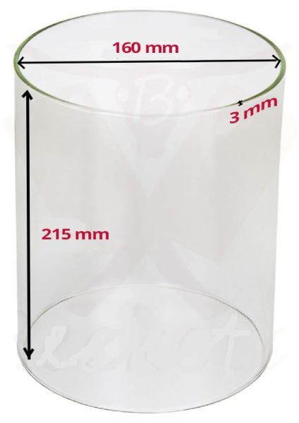 Náhradní sklo pro párkovače Hot Dog 160 mm Beeketal
