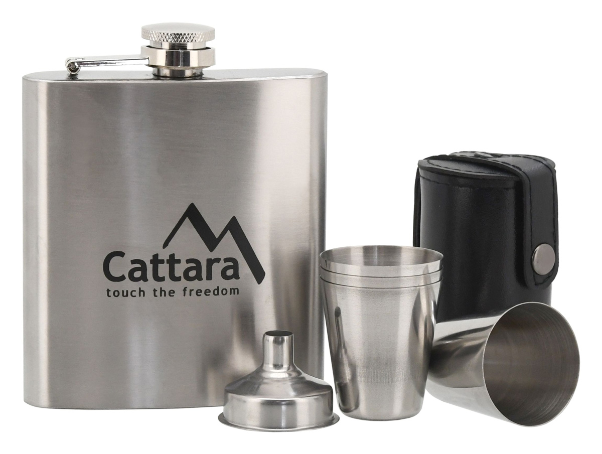 Cattara Lahev placatka 1+4 175ml, nerez 13625