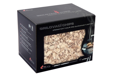 Grilovací štěpka, lupínky - kouřové, udicí aroma pro grily, Lucifer 40430