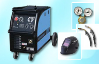 Kühtreiber MIG/MAG KIT 2400 svářečka CO2, SET kukla, hořák, ventil