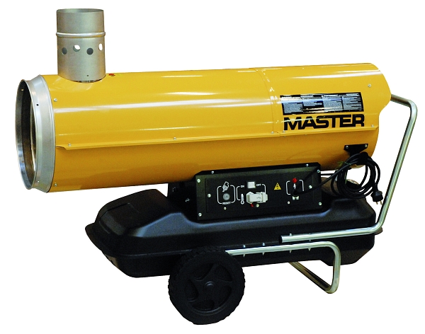 Naftové topidlo BV170E, 47 kW, MASTER s nepřímým spalováním