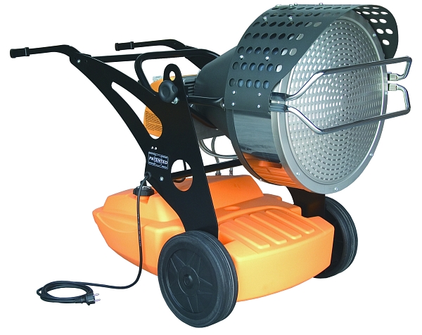 XL9S Mobilní naftové infračervené topidlo 29/43 kW MASTER