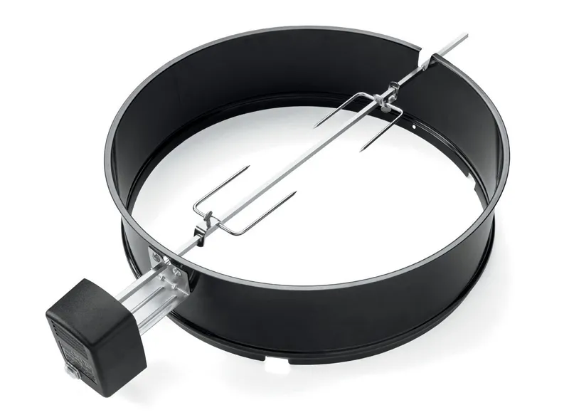 Weber Otáčecí špíz pro BBQ 57 cm, rožeň s motorkem 230V pro grily, 7494