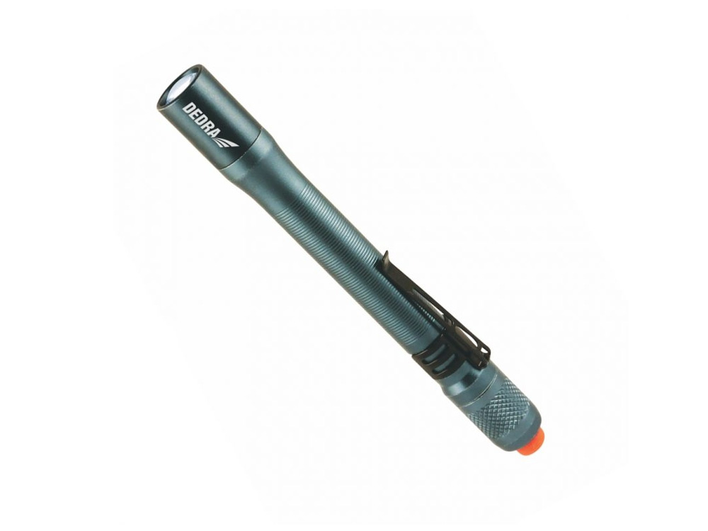 DEDRA Mini svítilna PEN CREE XPG LED 100lm, 2xAAA IP54 alukryt 14cm L1101